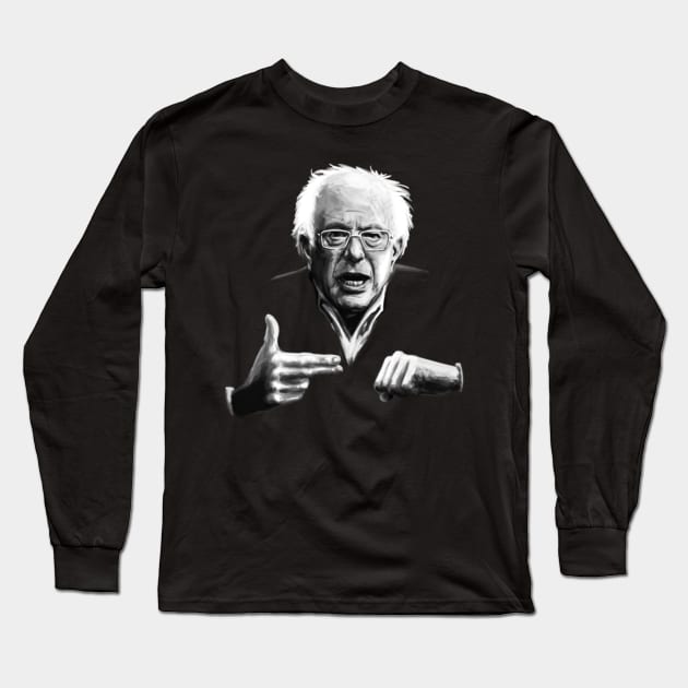 Bernie Sanders Run The Jewels Long Sleeve T-Shirt by tazannaophelia